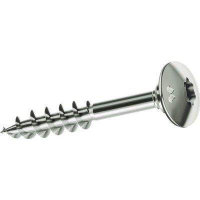 VITE TRUCIOLARE FC PANELVIT TX CHROM MUSTAD - CAVA TX FILETTO PARZIALE MM 7,0X120 CF=PZ 100- 1 confezioni