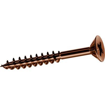 VITE TRUCIOLARE TSP PF BRONZATA PANELVIT MUSTAD - CAVA PZ FILETTO PARZIALE MM 6,0X180 CF=PZ 100- 1 confezioni