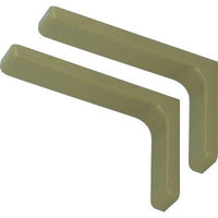 REGGIMENSOLA RICOPERTA LEONARDO BOLIS - ACCIAIO/PLASTICA FRASSINO MM 180X114 CF=PZ 2- 5 confezioni