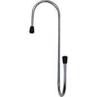 GANCIO S MULTIUSO 684 MINUTEX - ACCIAIO ZINCATO FINALE TAPPO IN PVC H.CM 18- 24 pezzi