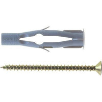 TASSELLO NYLON FU-V FISCHER - VITE TSP CAVA PZ FU  8X50 V CF=PZ 50- 1 confezioni