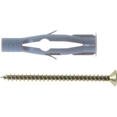 TASSELLO NYLON FU-V FISCHER - VITE TSP CAVA PZ FU 10X60 V CF=PZ 25- 1 confezioni