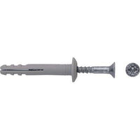 TASSELLO NYLON PROLUNGATO N-P FISCHER - VITE A CHIODO N 6X40/7 P CF=PZ 100- 1 confezioni