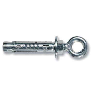 TASSELLO ACCIAIO TAM-O OCCHIOLO FISCHER - TA M 10 O- 25 pezzi