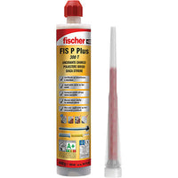 ANCORANTE CHIMICO FIS P PLUS 300 T FISCHER - POLIESTERE IBRIDO ML 300- 12 pezzi