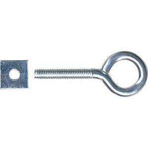 OCCHIOLO FILETTATO + DADO QUADRO PUCCIONI - ZINCATO MDO M 8X60 MM 20X60XM8 CF=PZ 100- 1 confezioni