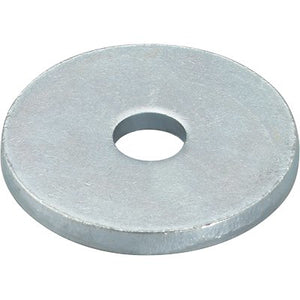 RONDELLA PIANA GREMBIALINA 4D ZINCATA - MXMM 10X40 S. MM 2,5 PZ/KG 43 CF=KG 5- 1 confezioni