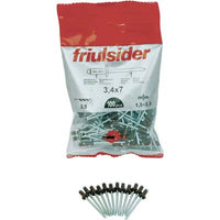 RIVETTO A STRAPPO ALLUMINIO TESTA MORO FRIULSIDER - MM 4,0X12 CF=PZ 100- 10 confezioni