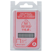 PUNTO AP X FISSATRICE SELF RO-MA - AP 116 ZINCATO CF=PZ 600 MM 10,05X16- 3 confezioni