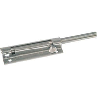 CATENACCIO PORTALUCCHETTO TONDO 15/I IBFM - ACCIAIO INOX PIASTRA MM 33 CM 9/15- 2 pezzi
