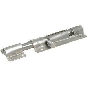 CATENACCIO PORTALUCCHETTO TONDO PESANTE 963 IBFM - ACCIAIO INOX PIASTRA MM 40 CM 10/15- 2 pezzi