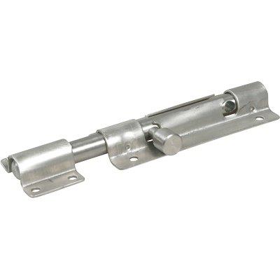 CATENACCIO PORTALUCCHETTO TONDO PESANTE 963 IBFM - ACCIAIO INOX PIASTRA MM 40 CM 10/15- 2 pezzi