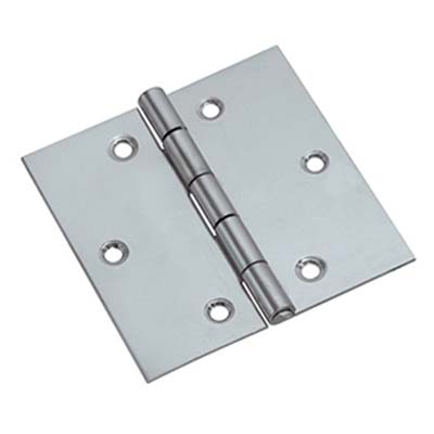 CERNIERA QUADRA 3317 VALTOCE - INOX PERNO FISSO MM 40X40X0,8- 24 pezzi