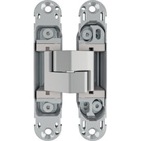 CERNIERE OVALI INVISIBILI ECLIPSE 3.2 AGB  ACCIAIO NICHELATO MM 114X22,8