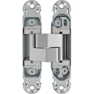 CERNIERE OVALI INVISIBILI ECLIPSE 3.2 AGB  ACCIAIO NICHELATO MM 114X22,8