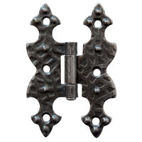 CERNIERA A BANDELLA DOPPIO T PIANA - F.BATTUTO NERO SFUMATO MM 70X45- 10 pezzi