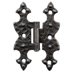 CERNIERA A BANDELLA DOPPIO T PIANA - F.BATTUTO NERO SFUMATO MM 70X45- 10 pezzi