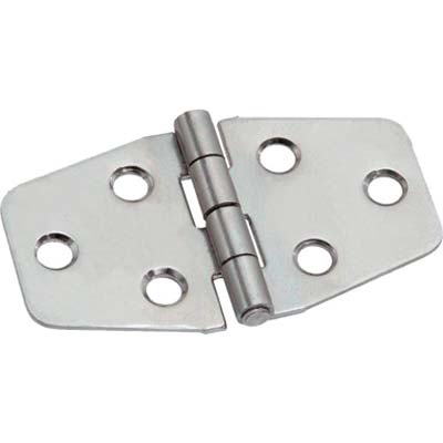 CERNIERA NAUTICA 3374 VALTOCE - INOX PERNO FISSO MM 40X70X1,5- 24 pezzi