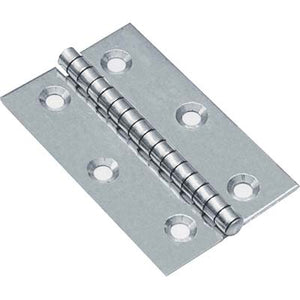 CERNIERA STRETTA 3324 VALTOCE - INOX PERNO FISSO MM 60X50X1,5- 25 pezzi