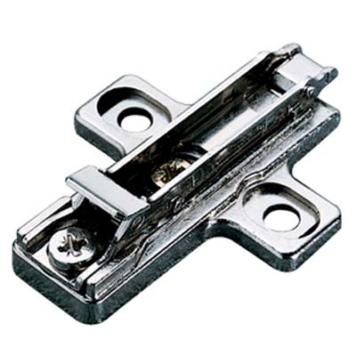 BASETTA CERNIERA INCASSO BAR3R SALICE - ACC NICH INNESTO RAPIDO H.MM 0 MM 37X32- 10 pezzi