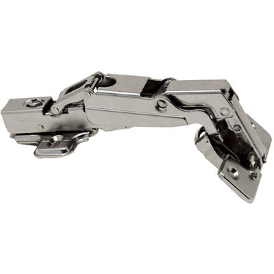 CERNIERA INCASSO 165  ° SERIE  RALLENTATA + BASETTA - COLLO 0 ACC NICH F.MM 35X11 REGISTRABILE- 10 pezzi