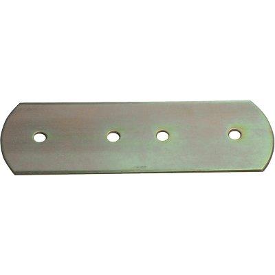 GIUNZIONE GAZEBO DRITTA 857 - ZINCATA GIALLA S.MM 4,0 MM 310X100- 4 pezzi