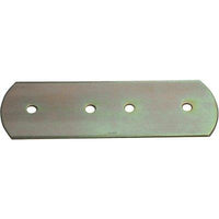 GIUNZIONE GAZEBO DRITTA 857 - ZINCATA GIALLA S.MM 4,0 MM 370X120- 4 pezzi