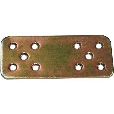 GIUNZIONE GAZEBO PESANTE DRITTA 789 - ZINCATA GIALLA S.MM 2,5 MM  90X40- 50 pezzi