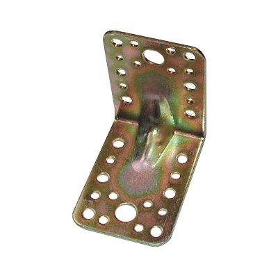 GIUNZIONE GAZEBO PESANTE ANGOLARE 792 - ZINCATA GIALLA S.MM 2,5 MM 85X85X65- 25 pezzi