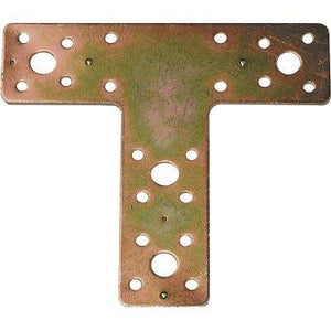 GIUNZIONE GAZEBO T 854 - ZINCATA GIALLA S.MM 2,5 MM 150X135- 15 pezzi