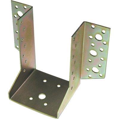 GIUNZIONE GAZEBO ESTREMITA ALI ESTERNE 797 - ZINCATA GIALLA S.MM 2,0 MM  80X120- 4 pezzi