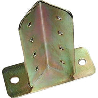 SUPPORTO GAZEBO QUADRO REGISTRABILE 950 - ZINCATO GIALLO S.MM 3,0 MM 90X90X180- 2 pezzi