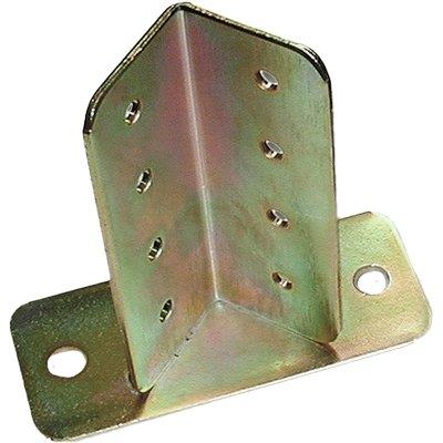 SUPPORTO GAZEBO QUADRO REGISTRABILE 950 - ZINCATO GIALLO S.MM 3,0 MM 90X90X180- 2 pezzi