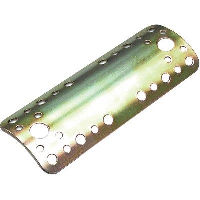 GIUNZIONE GAZEBO DRITTA TONDO 933 - ZINCATA GIALLA PALO MM 80/100 S.MM 2,0 MM 170X 65- 4 pezzi