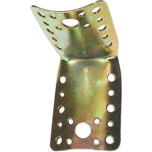 GIUNZIONE GAZEBO 90  ° TONDO 934 - ZINCATA GIALLA PALO MM 80/100 S.MM 20 MM 65X85X85- 4 pezzi