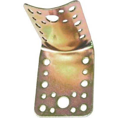 GIUNZIONE GAZEBO 90  ° TONDO PIANO 936 - ZINCATA GIALLA PALO MM 80/100 S.MM 20 MM 65X85X85- 4 pezzi