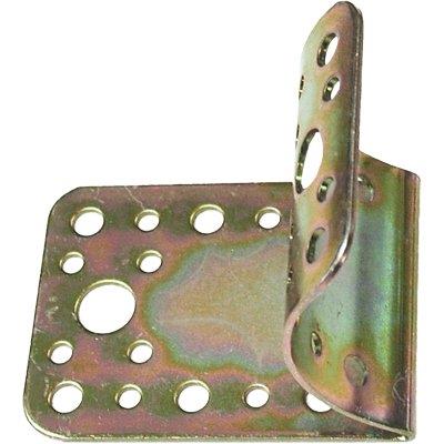 GIUNZIONE GAZEBO 90  ° TONDO TRAVERSO PIANO  939 - ZINCATA GIALLA PALO MM 80/100 S.MM 20 MM 65X85X85- 4 pezzi