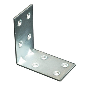 GIUNZIONE 8 FORI ANGOLARE - ZINCATA S.MM 2,0 CF=PZ 50 CM  5X5X3- 1 confezioni