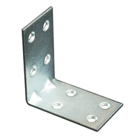 GIUNZIONE 8 FORI ANGOLARE - ZINCATA S.MM 2,0 CF=PZ 50 CM 10X10X3- 1 confezioni