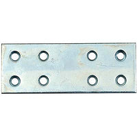 GIUNZIONE 8 FORI DRITTA - ZINCATA S.MM 2,0 CF=PZ 50 CM  6X3- 1 confezioni