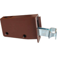 ATTACCAGLIA PENSILI - NYLON REGISTRABILE DX+SX MARRONE CF=PZ 2- 10 confezioni