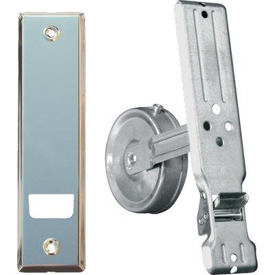 AVVOLGITORE INCASSO + PLACCA INOX - ZINCATO I.MM 185 MT  8- 5 pezzi