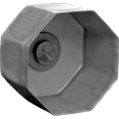 CALOTTA LISCIA X RULLO AVVOLGIBILI ESTERNA - ZINCATA MM 60X40- 10 pezzi