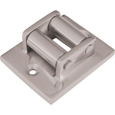 GUIDACINGHIA A RULLI FORI VERTICALI COTTALI  OTTONE CROMO SATINATO MM 45X60