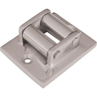 GUIDACINGHIA A RULLI FORI VERTICALI COTTALI  OTTONE CROMO SATINATO MM 45X60