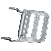 GANCIO ATTACCARULLO A FILO X AVVOLGIBILI - ZINCATO MM 30X35- 100 pezzi