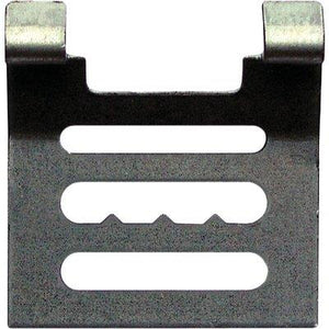 GANCIO ATTACCARULLO LAMIERA X AVVOLGIBILI - ZINCATO MM 42X42- 100 pezzi