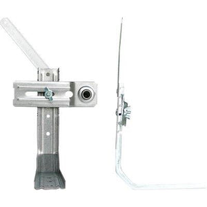 SUPPORTO X RULLO AVVOLGIBILI A SQUADRA - REGOLABILE ZINCATO MM 150X40- 5 pezzi