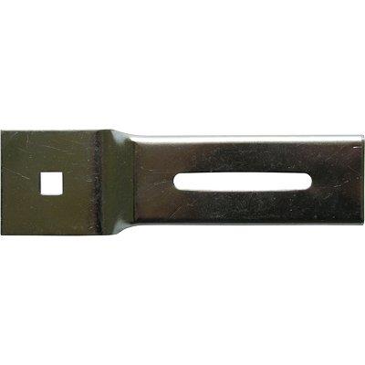 STAFFA SUPPORTO MOTORE 1 FORO X RULLO AVVOLGIBILI - A SQUADRA ZINCATO MM 165X43- 5 pezzi