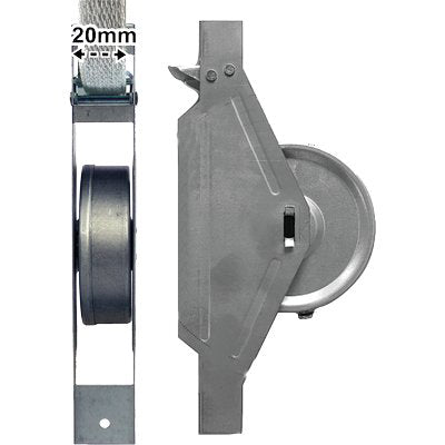 AVVOLGITORE A SEMINCASSO  ZINCATO MT 9,0 I.MM 165